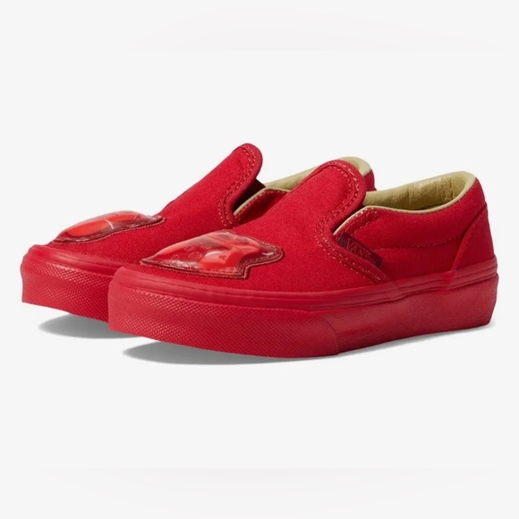 Vans x Hasbro Red Gummy Bear Slip Ons - Picture 4 of 7